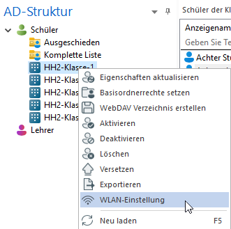 WLAN-Einstellung_Klasse